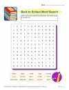 Back to School Word Search