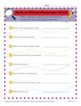 Printable, Free Back to School Scavenger Hunt Activity