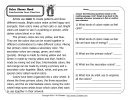 Week 7 Reading Comprehension Worksheet