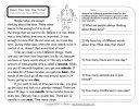 Week 19 Reading Comprehension Worksheet