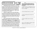 Week 19 Reading Comprehension Worksheet