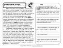 Week 32 Reading Comprehension Activity