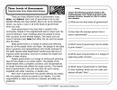 Week 34 Reading Comprehension Worksheet