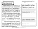 Week 16 Reading Comprehension Worksheet