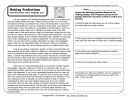 Week 20 Reading Comprehension Activity