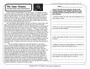Week 22 Reading Comprehension Worksheet