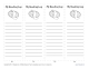 Printable bookmark with reading log lines