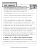 Appositives - Worksheet Activity