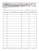 Printable Summer Reading Log