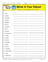 Fourth Grade Spelling Words List – Week 16