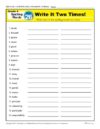 Fourth Grade Spelling Words List – Week 26