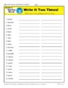 Fourth Grade Spelling Words List – Week 3