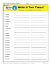 Fourth Grade Spelling Words List – Week 5