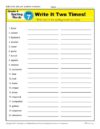 Fourth Grade Spelling Words List – Week 7