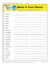 Fifth Grade Spelling Words List – Week 11