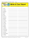 Fifth Grade Spelling Words List – Week 19