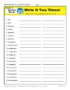 Fifth Grade Spelling Words List – Week 23