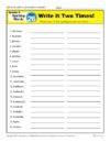 Fifth Grade Spelling Words List – Week 26