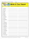 Fifth Grade Spelling Words List – Week 28