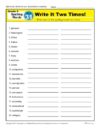 Fifth Grade Spelling Words List – Week 31