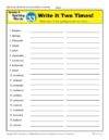 Fifth Grade Spelling Words List – Week 33