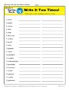 Fifth Grade Spelling Words List – Week 5