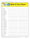 Fifth Grade Spelling Words List – Week 8