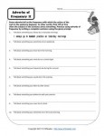 Adverb Worksheet - Adverbs of Frequency