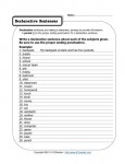Free, Printable Declarative Sentence Worksheet