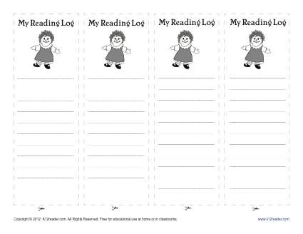 Doll Printable Bookmark for Kids