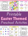 Easter Preschool Theme Activities