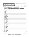 Exclamatory Sentences