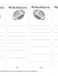 Football Bookmark for Kids