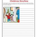 Christmas Worksheet Activity - Story Time Writing Prompt