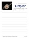 A Planet in the Solar System
