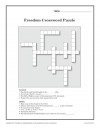 Freedom Crossword Puzzle