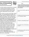 Responsibilities of Citizenship