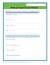Writing Prepositional Phrases