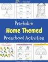 Home Preschool Theme Activities