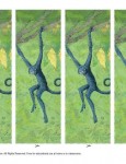 Printable Monkey Bookmark for Kids