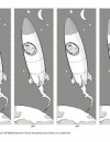 Printable Bookmarks – Rockets!