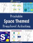 Space Themed Printable Activities for Preschool
