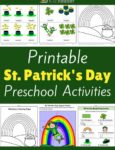 St. Patrick's Day Themed Printable Activities for Preschool