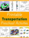 Transportation Preschool Theme Activities
