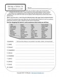 Using a Colon to Introduce a List - Free, Printable Colon Worksheet Activity