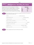 High School Spelling Words Worksheets – Week 14 – Homophones Sounding the Same