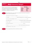 High School Spelling Words Worksheets - Week 33 - Vowels: Using E
