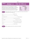 High School Spelling Words List Week 4 – Homophones: Alike but Different