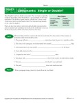 High School Spelling Words Worksheets – Week 8 – Single or Double