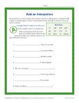 Add and Interjection Worksheet Practice Activity